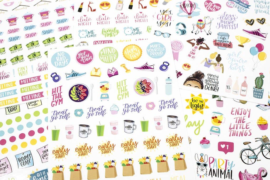 Planner Sticker Pack, Productivity V2