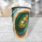 20 OZ White Sunflower  Insulated Cup Cover Sleeve fits Med to Large Cups Thermal & Washable