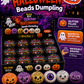 Glitter Halloween Beads Dumpling Individually Shrink-Wrapped