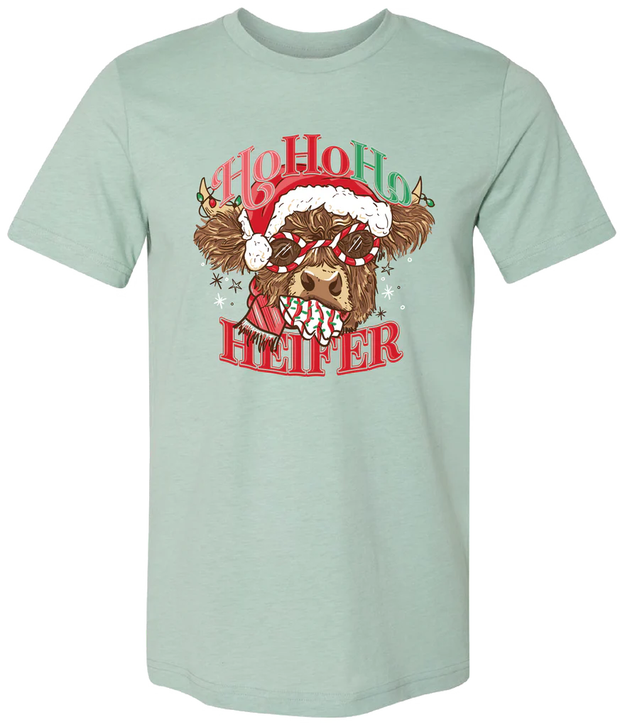 HO HO HO Heifer Shirt