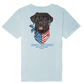 Men's USA Bandana Black Lab Shirt