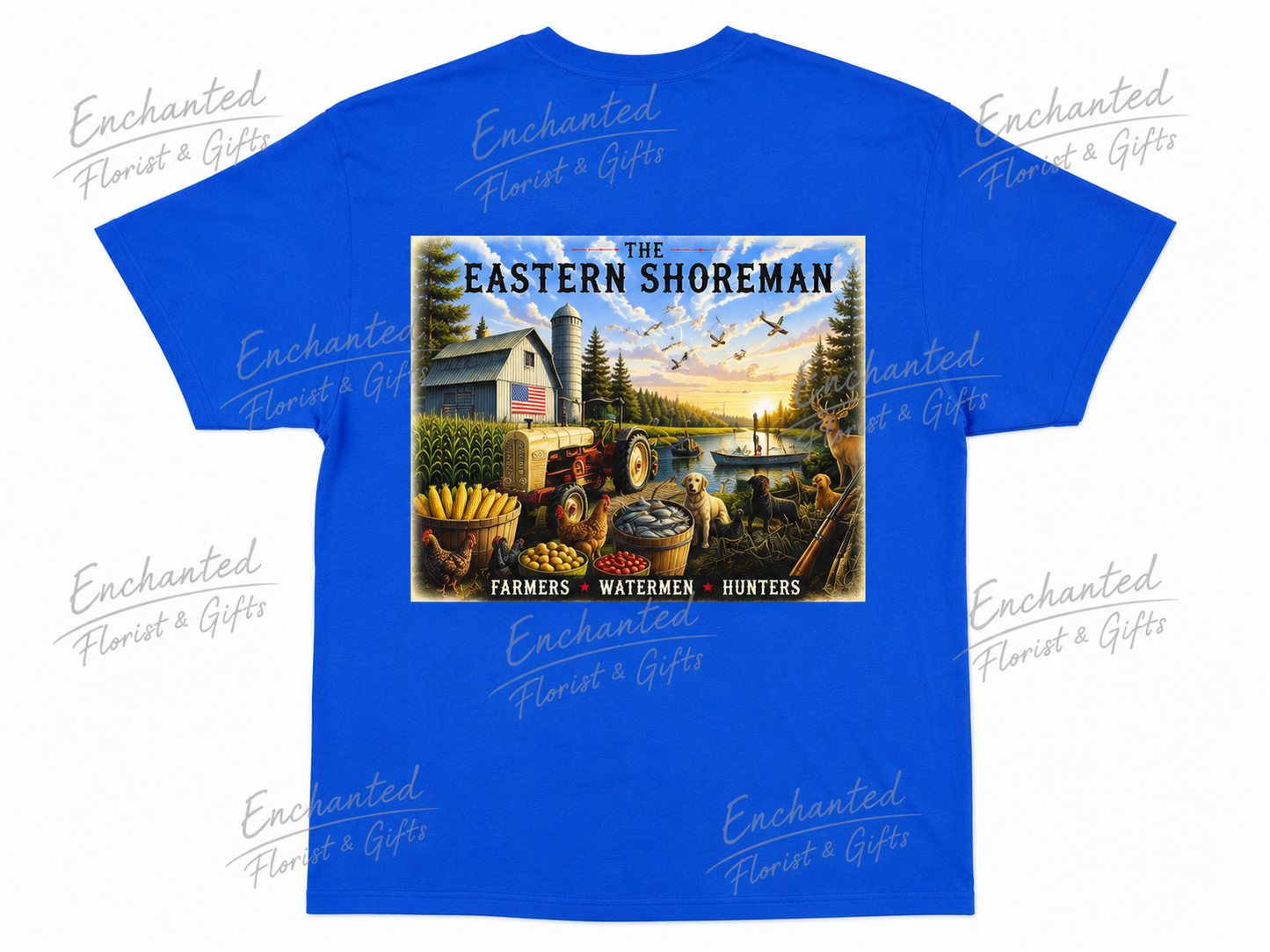 "The Eastern Shoreman" Royal Blue Shirt