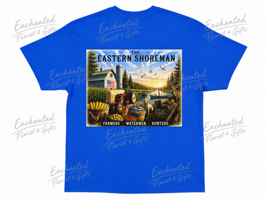 "The Eastern Shoreman" Royal Blue Shirt