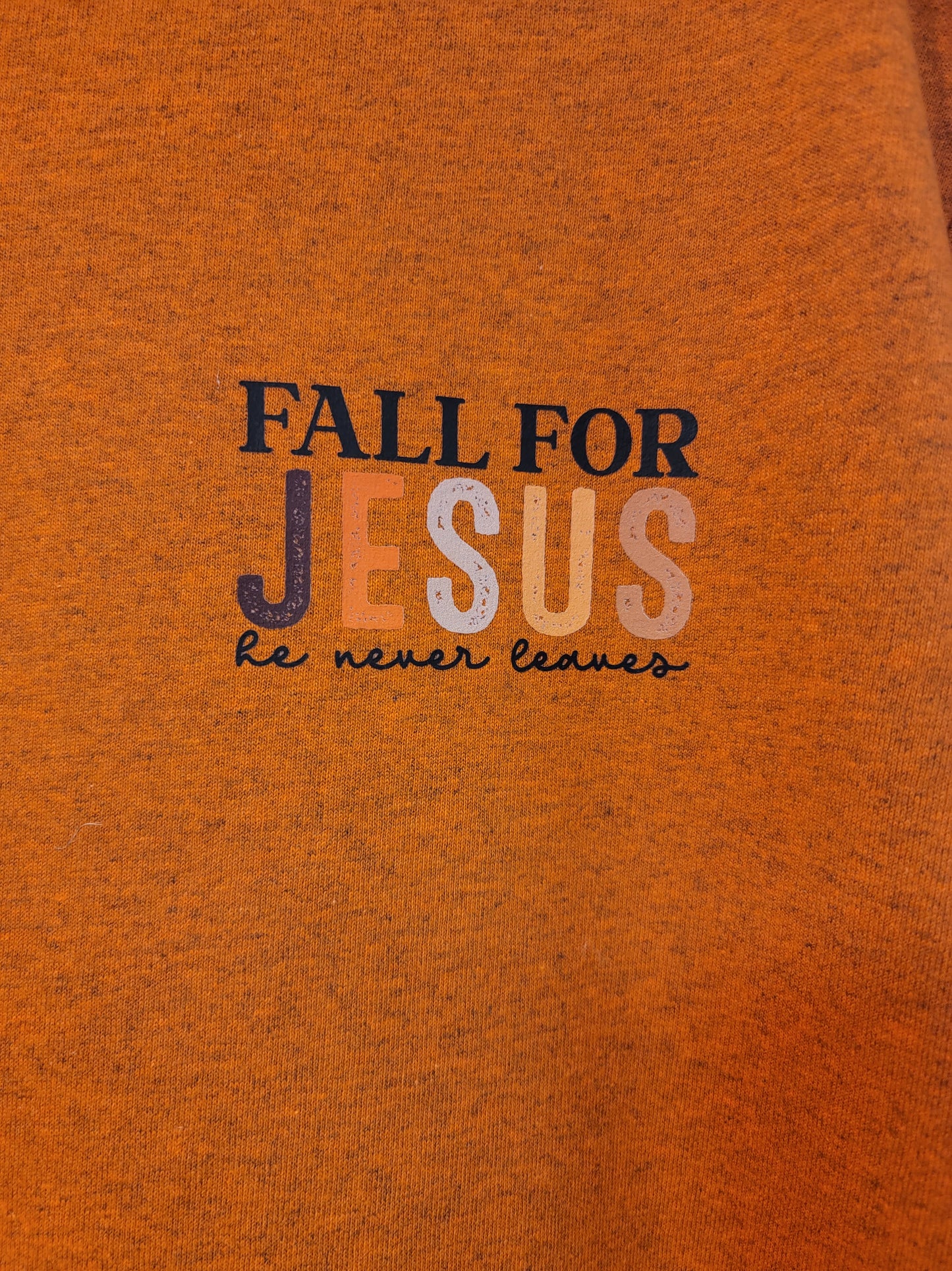 "Fall for Jesus" shirt