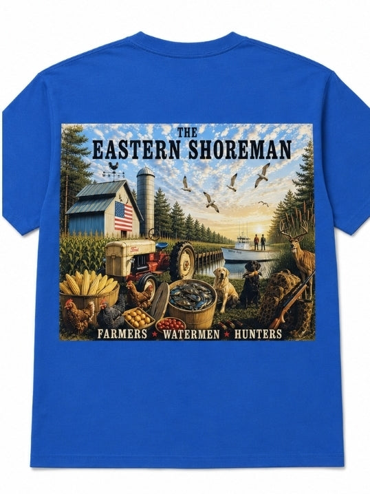 "The Eastern Shoreman" Royal Blue Shirt