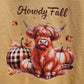 "Howdy Fall" Cow Shirt
