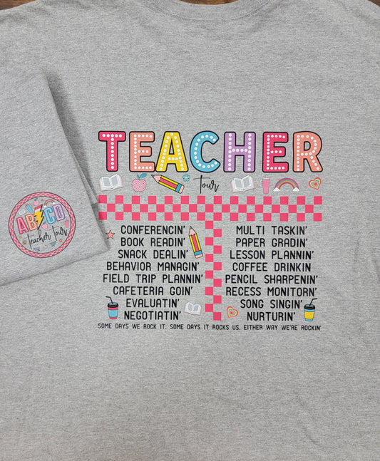 "Teacher Tour" Shirt