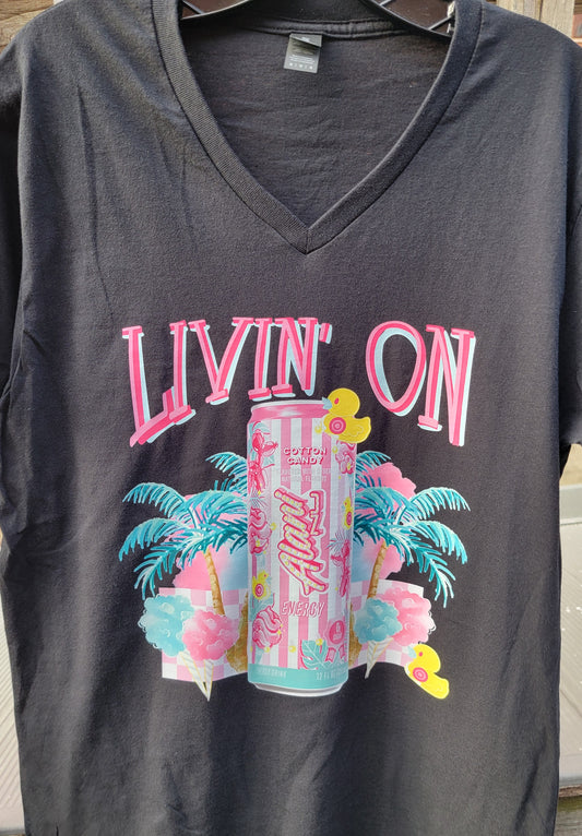 "Livin' On Alani" V-Neck Shirt