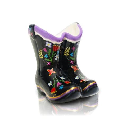 So Bootiful - Black Boots Mini (A401)