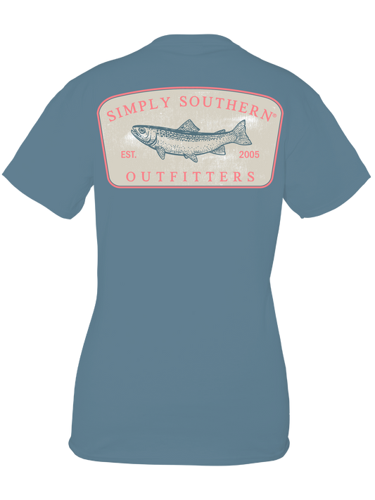 Men's Simply Southern Outfitters Fish Shirt