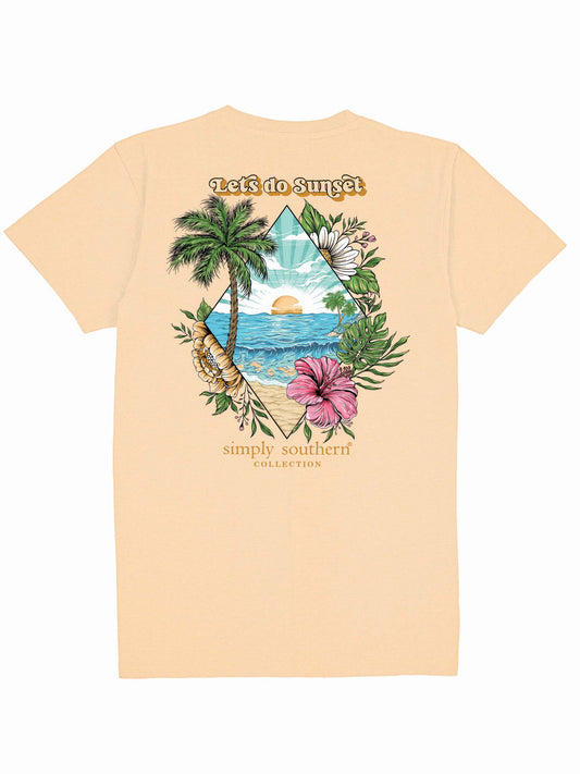 "Let's Do Sunset" Short Sleeve Shirt