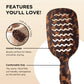 Vented Hair Brush - Tortoise