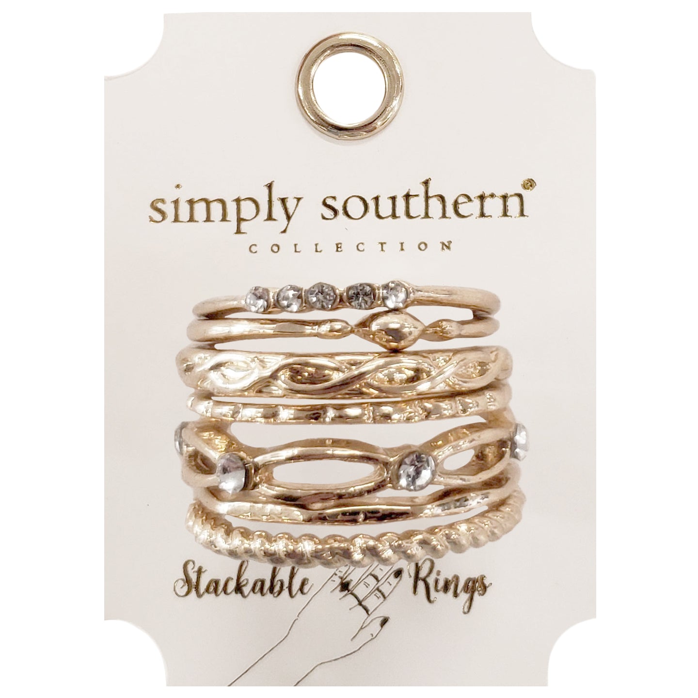 Gold Dainty Rings