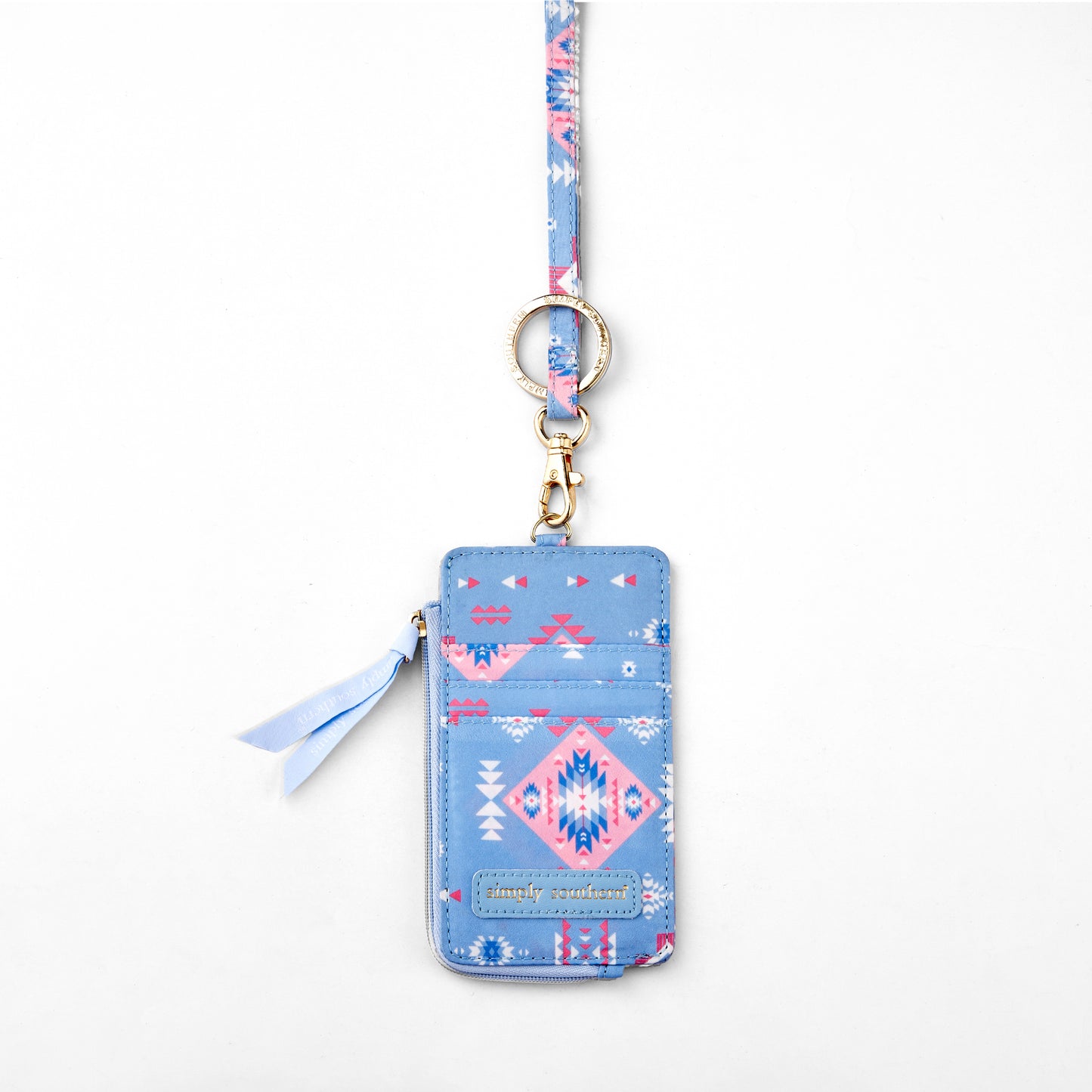 Quilted ID Lanyard