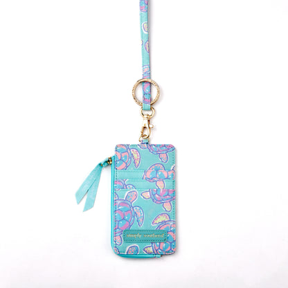 Quilted ID Lanyard