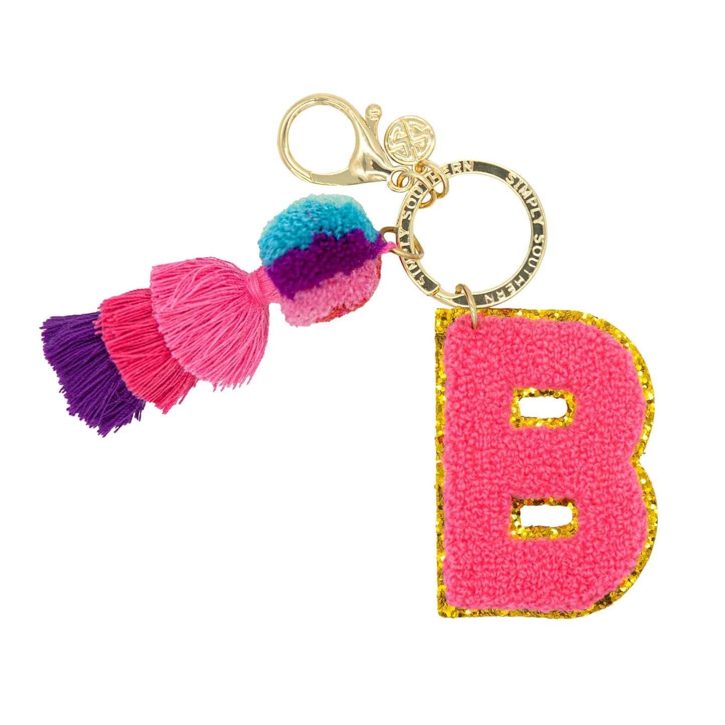 Varsity Letter Keychain