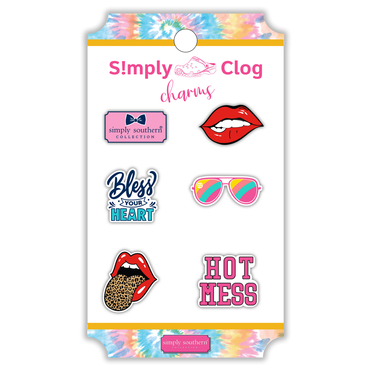 Simply Clog Shoe Charms (Multiple Sets)