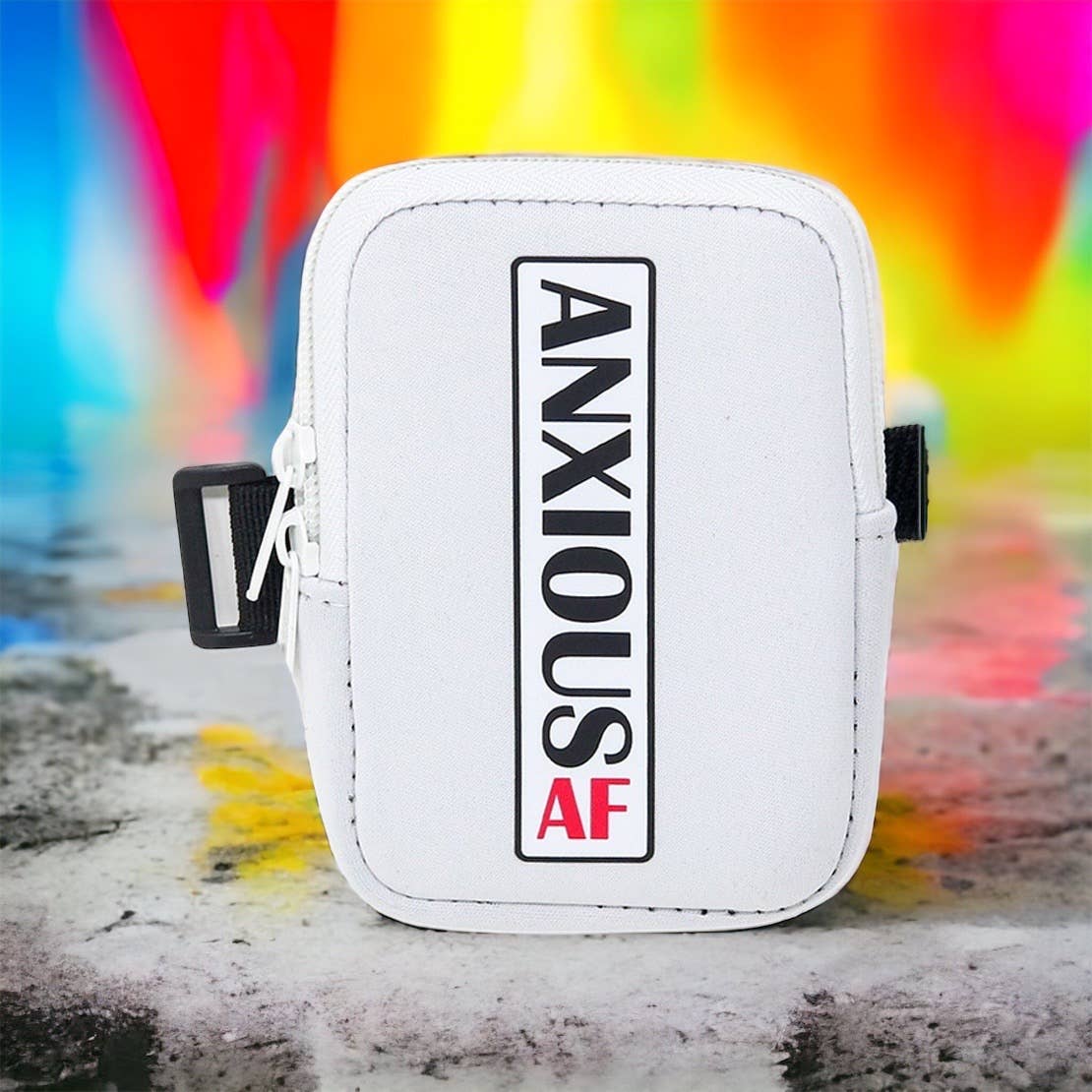 Neoprene Tumbler Bag | Anxious AF