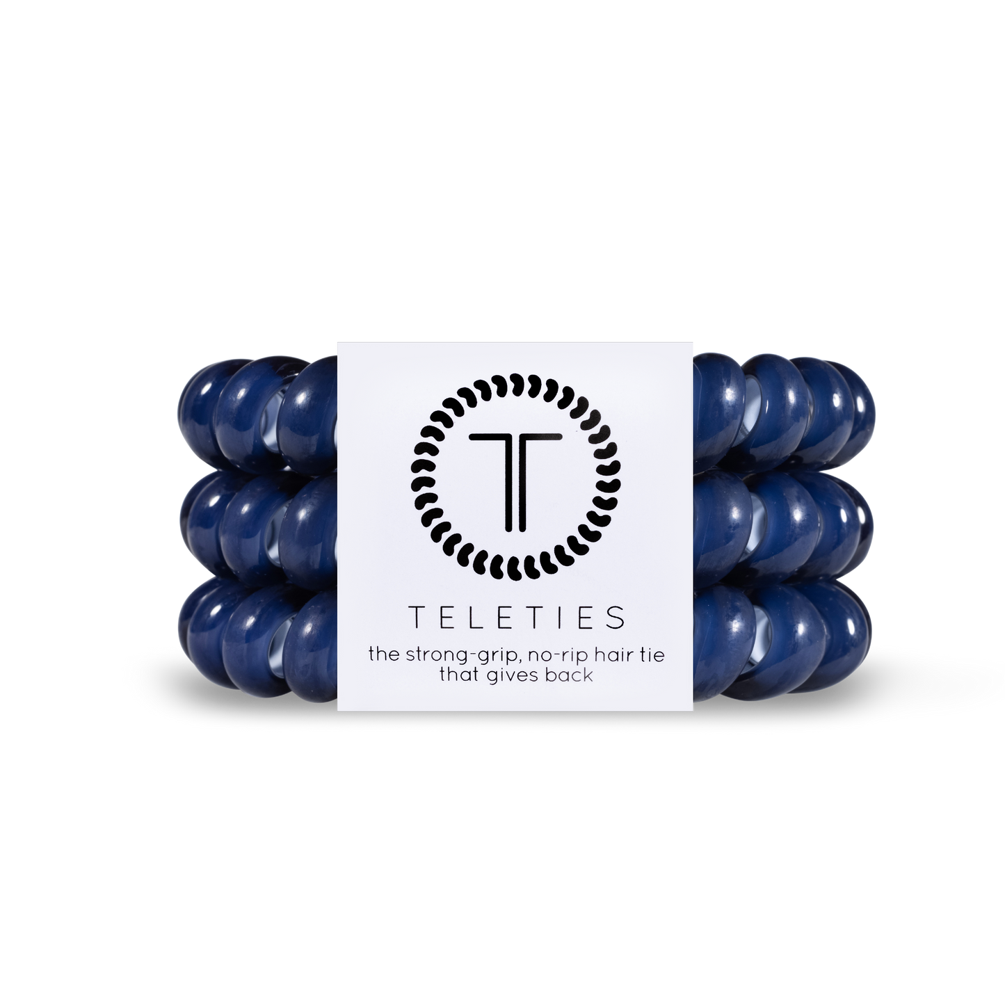 Nantucket Navy Hair Ties