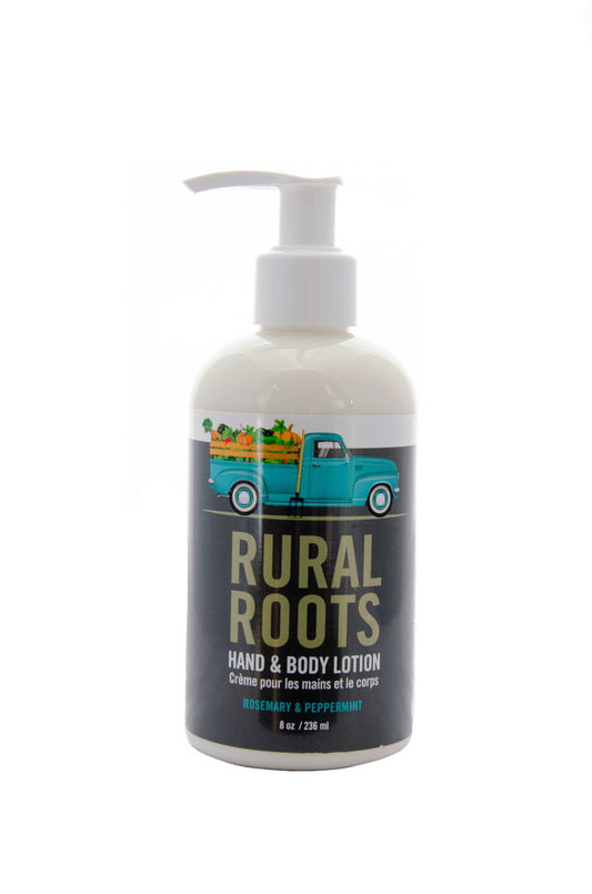 Rural Roots Hand & Body Lotion 8 oz