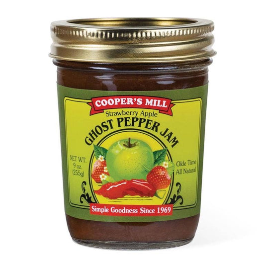 Strawberry Apple Ghost Pepper Jam (Half Pint)