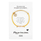 Thought Keepers Bracelet - Mustard/Gold