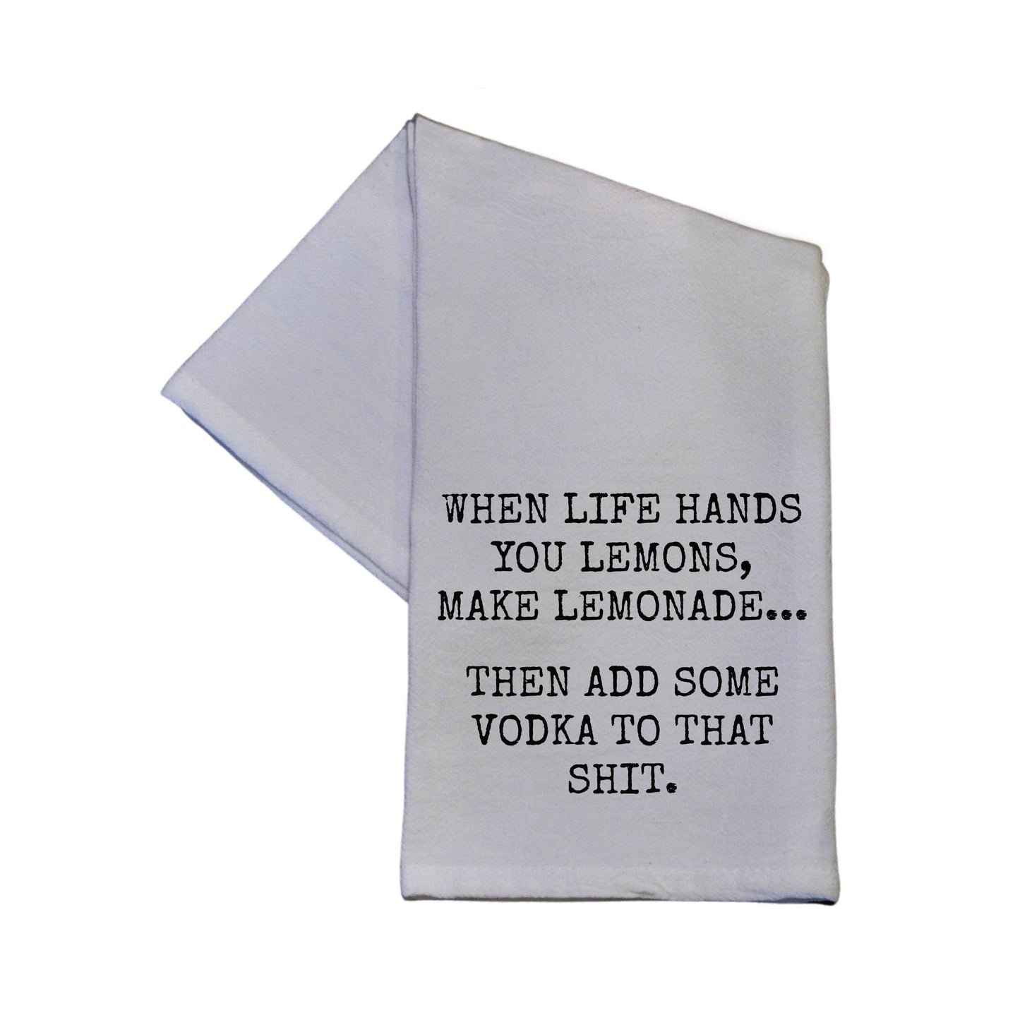 When Life Hands You Lemons 16x24 Tea Towel