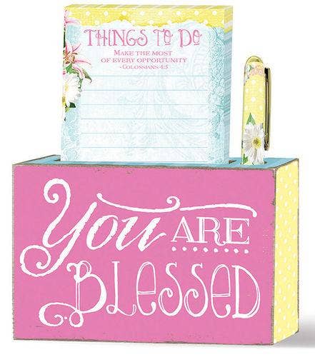 Sunshine Daisies: Blessed Box Notepad Set