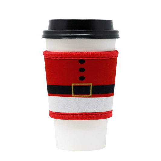 Brew Buddy Coffee + Hot Chocolate Sleeve | Santa Suit