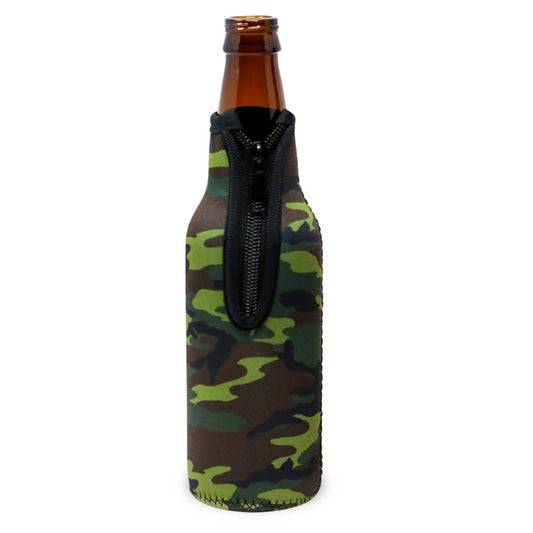 Camo Beer + Soda Insulated Drink Sleeve