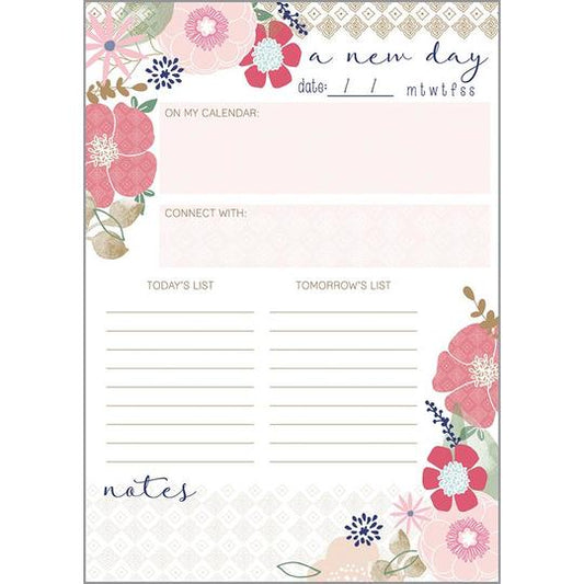 A New Day Daily Planner Pad