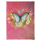 Pink Be Still Butterfly Hardcover Journal - Psalm 46:10