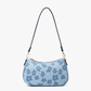 Asia Floral Shoulder Bag - Blue