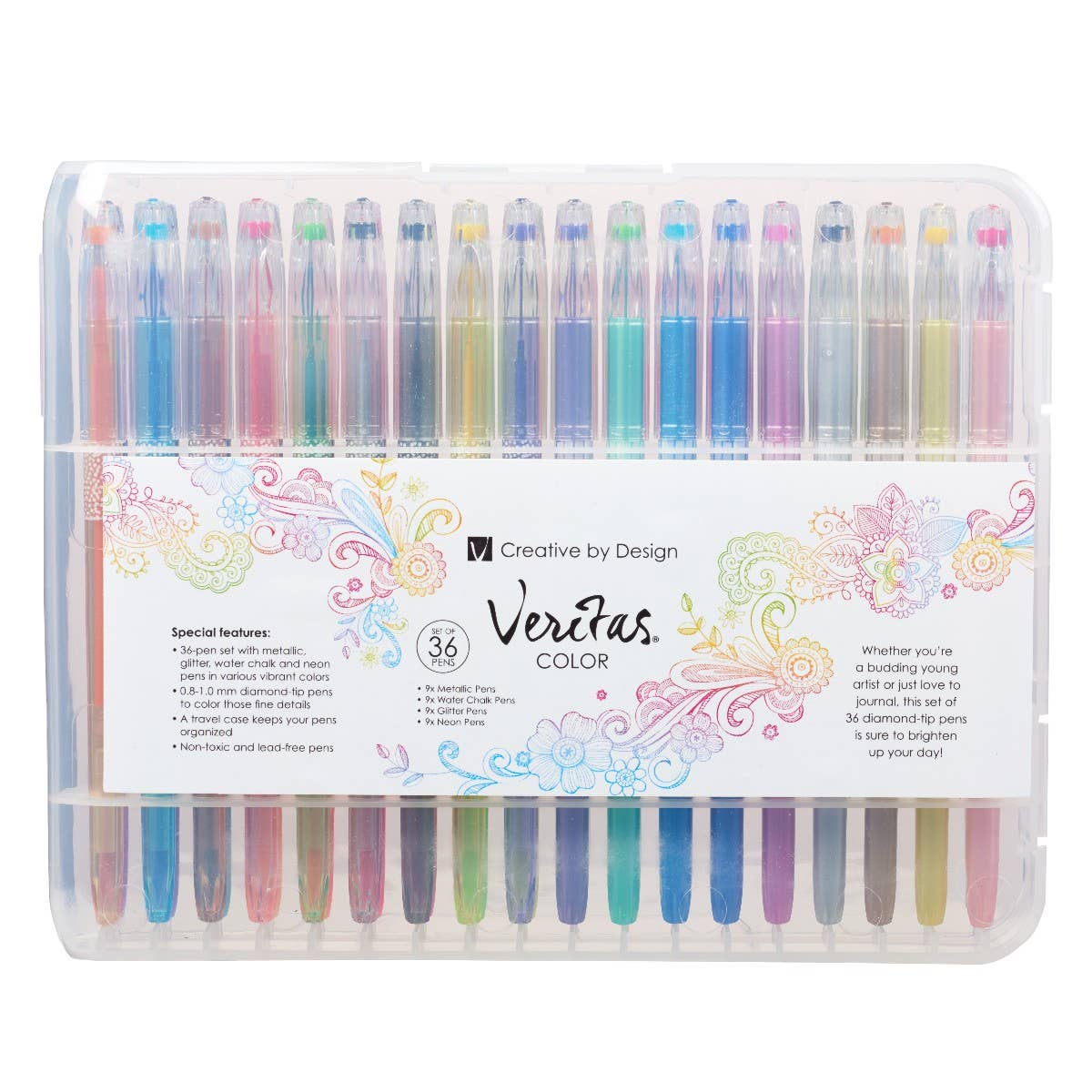 Assorted Gel Pen Set - 36 pc