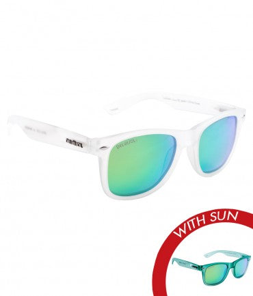 Solize Sunglasses - Summer's Gone (Clear to Green)