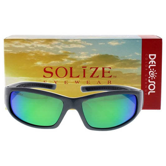 Solize Sunglasses - In My Life (Charcoal to Green)