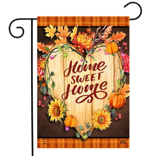 Fall Home Sweet Home Double Sided Garden Flag