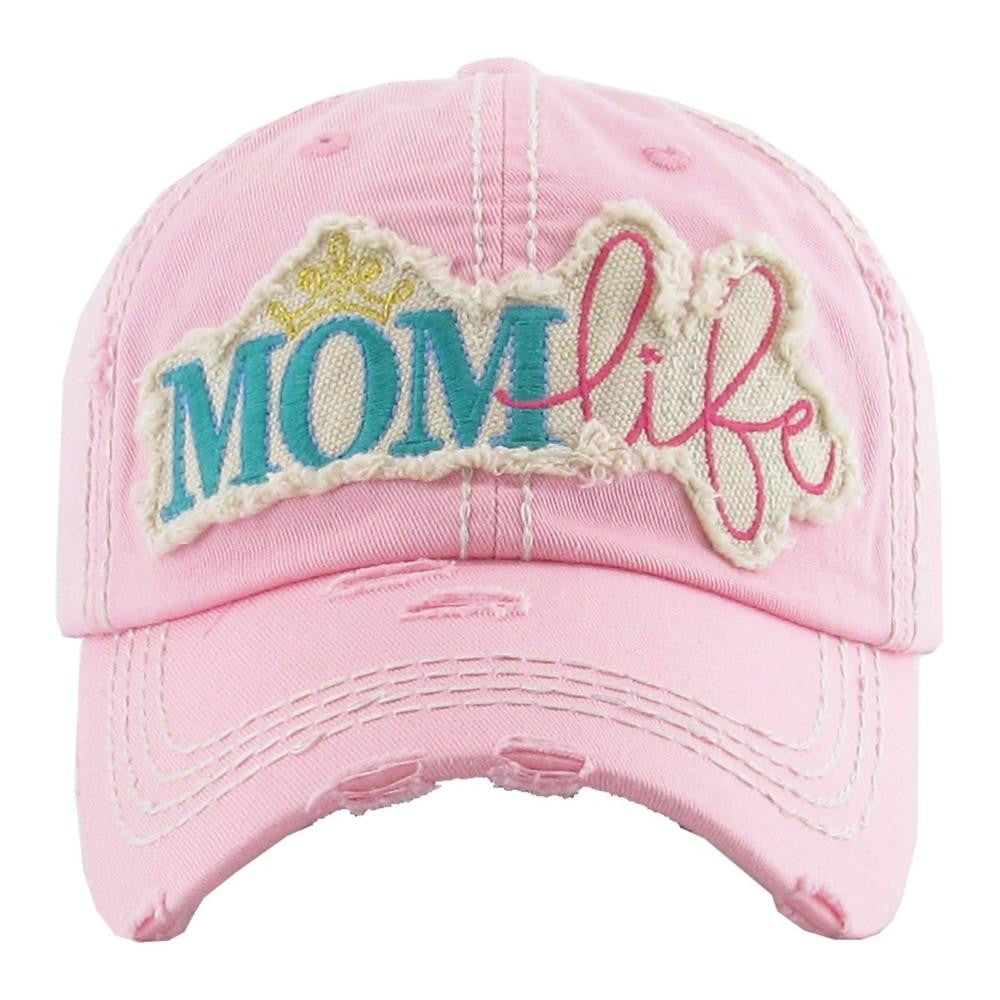 Mom Life Pink Hat
