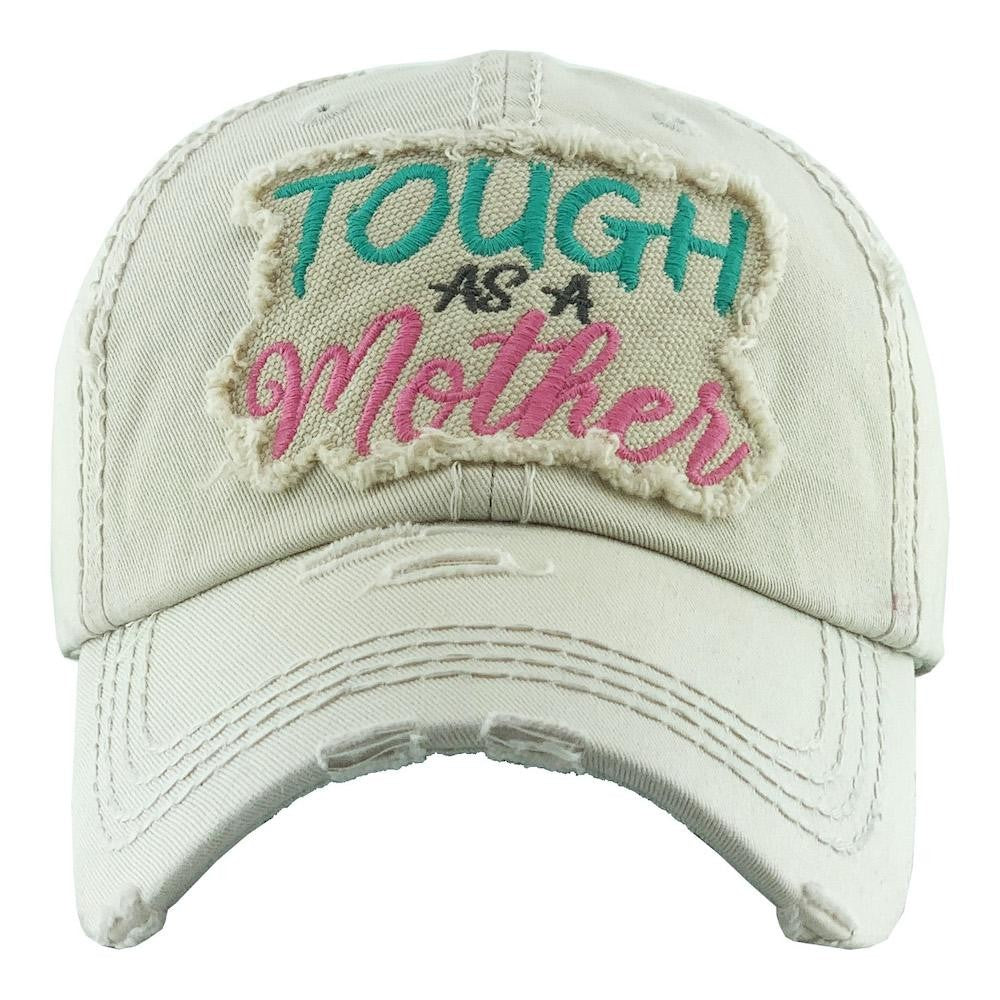 Tough As A Mother Tan Hat