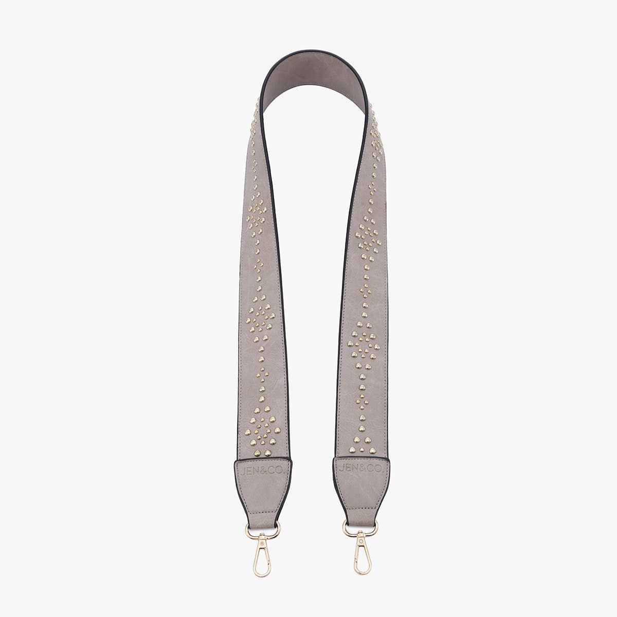 GSSTD Studded Guitar Strap: Grey