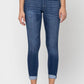 Rolled Hem Pull-On Skinny Cello Jeans (Reg and Plus)