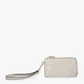 WL2081 Annalise Wallet w/ Cardholders & Zip Compartment: Lt. Grey