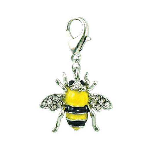 Bee Sparkle and Shine Rhinestone Badge Reel