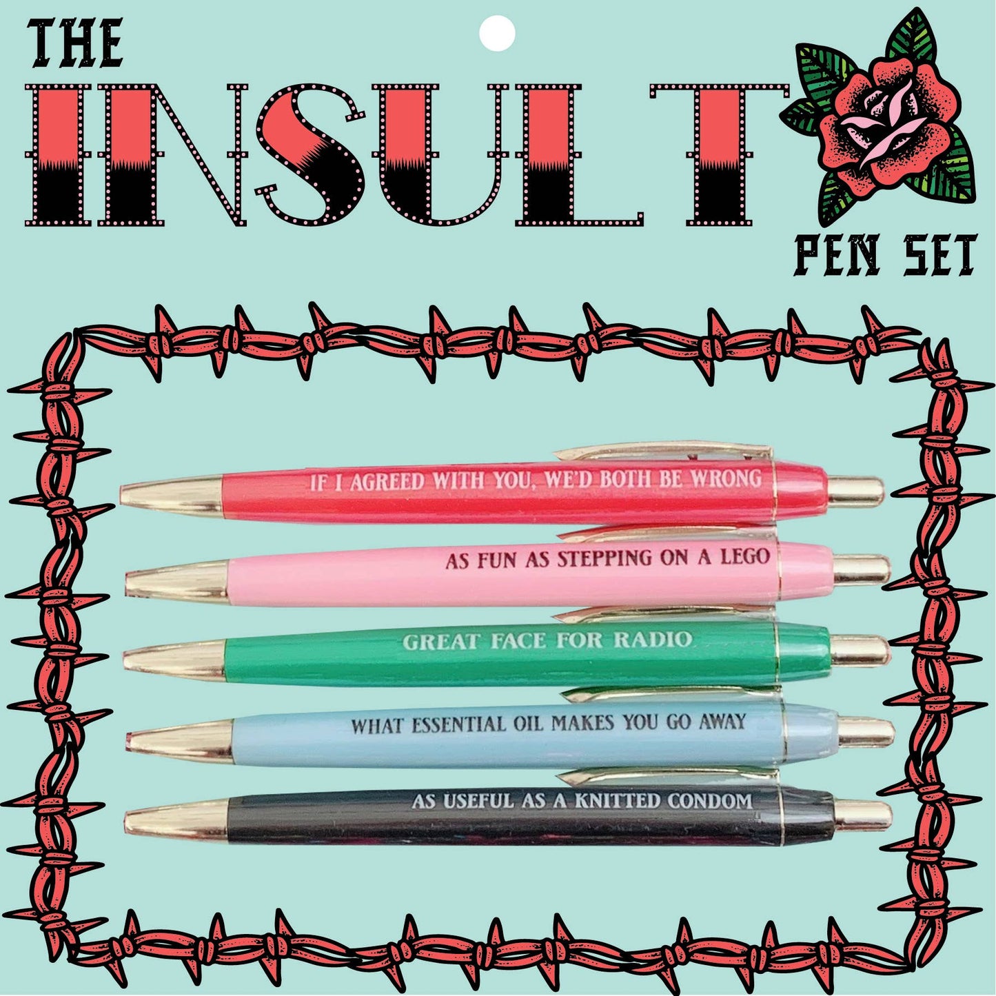 Insult Pen Set
