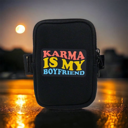 Neoprene Tumbler Bag | Karma is My Boyfriend