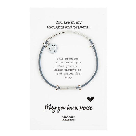 Thought Keepers Bracelet - Grey/Silver