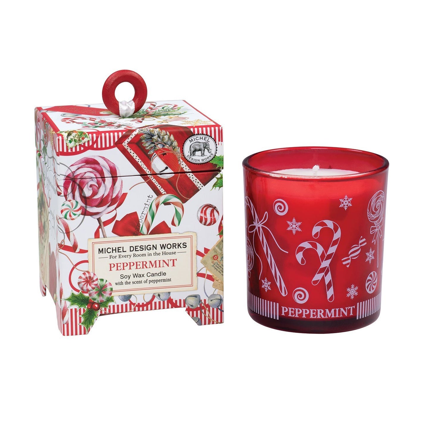 Peppermint 6.5oz. Soy Wax Candle