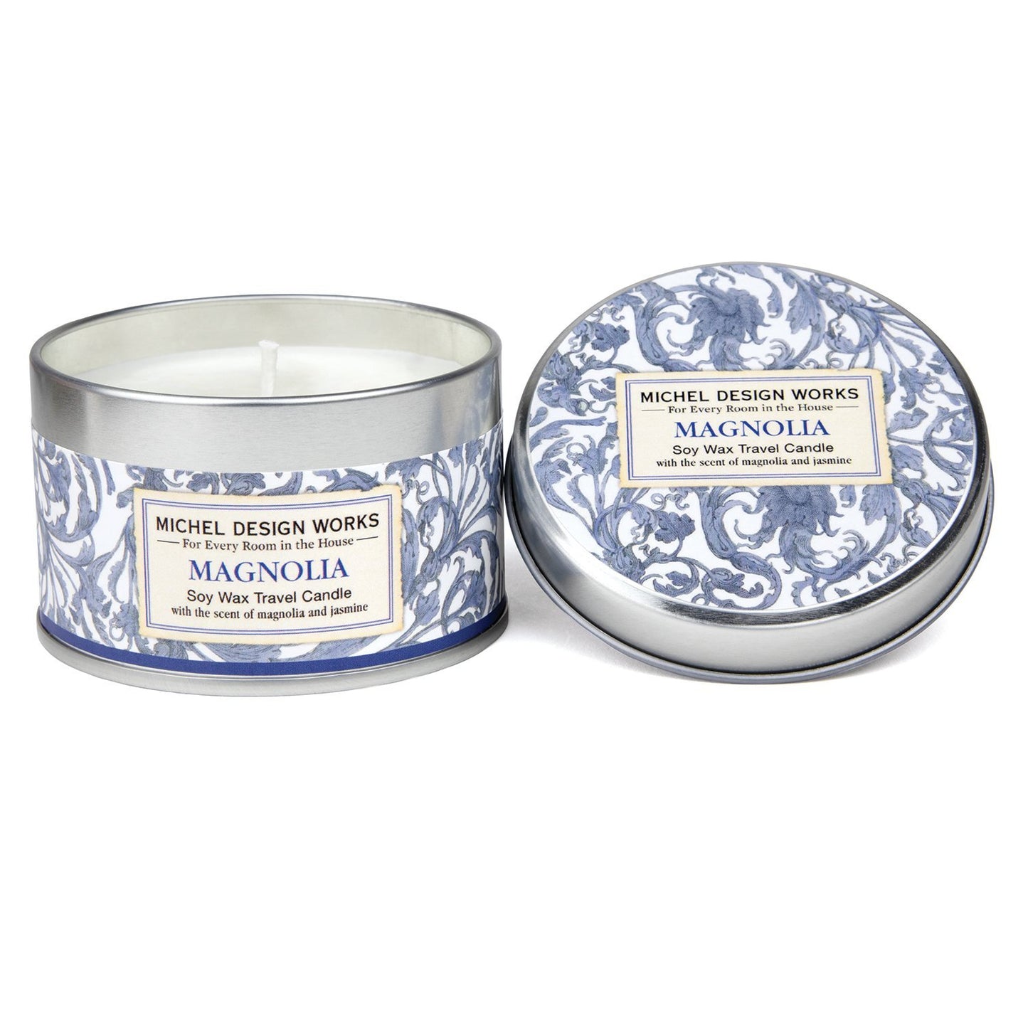 Magnolia Soy Wax Travel Candle