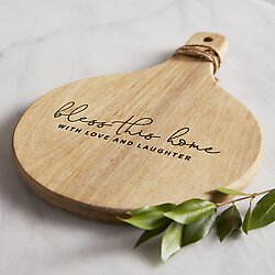 Wood Cheese Board Set