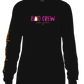 "Hey Boo/Boo Crew" Long Sleeve Shirt